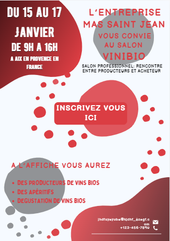 FLYERS ANNONCE D'EVENEMENT
